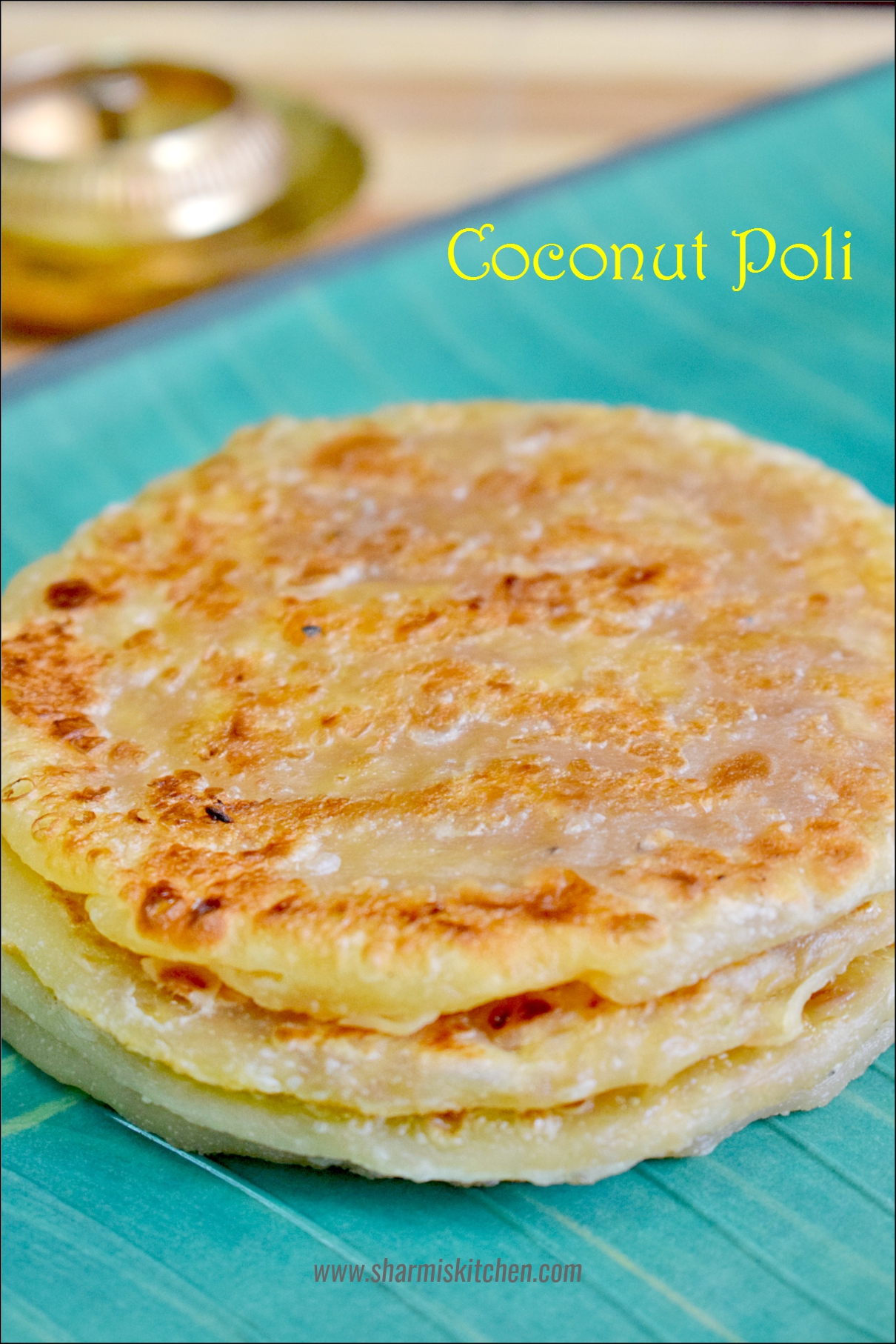 Coconut Poli | Thengai Poli Recipe